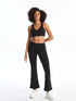 LC Waikiki Women's V-Neck Plain Sports Bustier